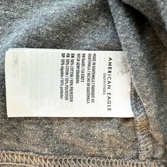 American Eagle The Simpsons Collab Bart Simpson Gray T-Shirt Size Medium M - Picture 7 of 7